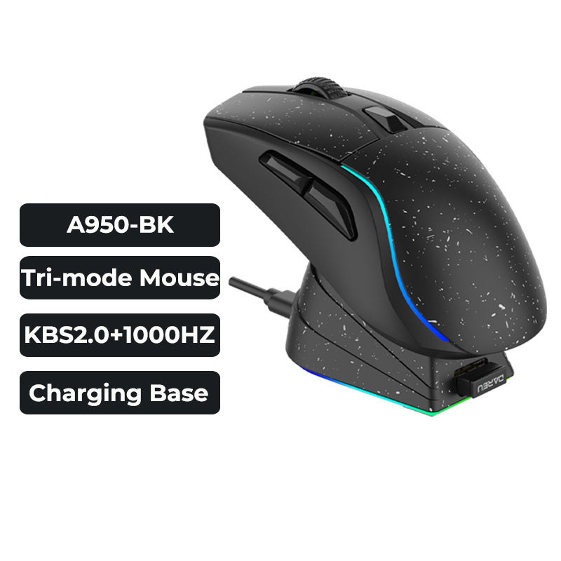 DAREU A950 Gaming Mouse (Black)