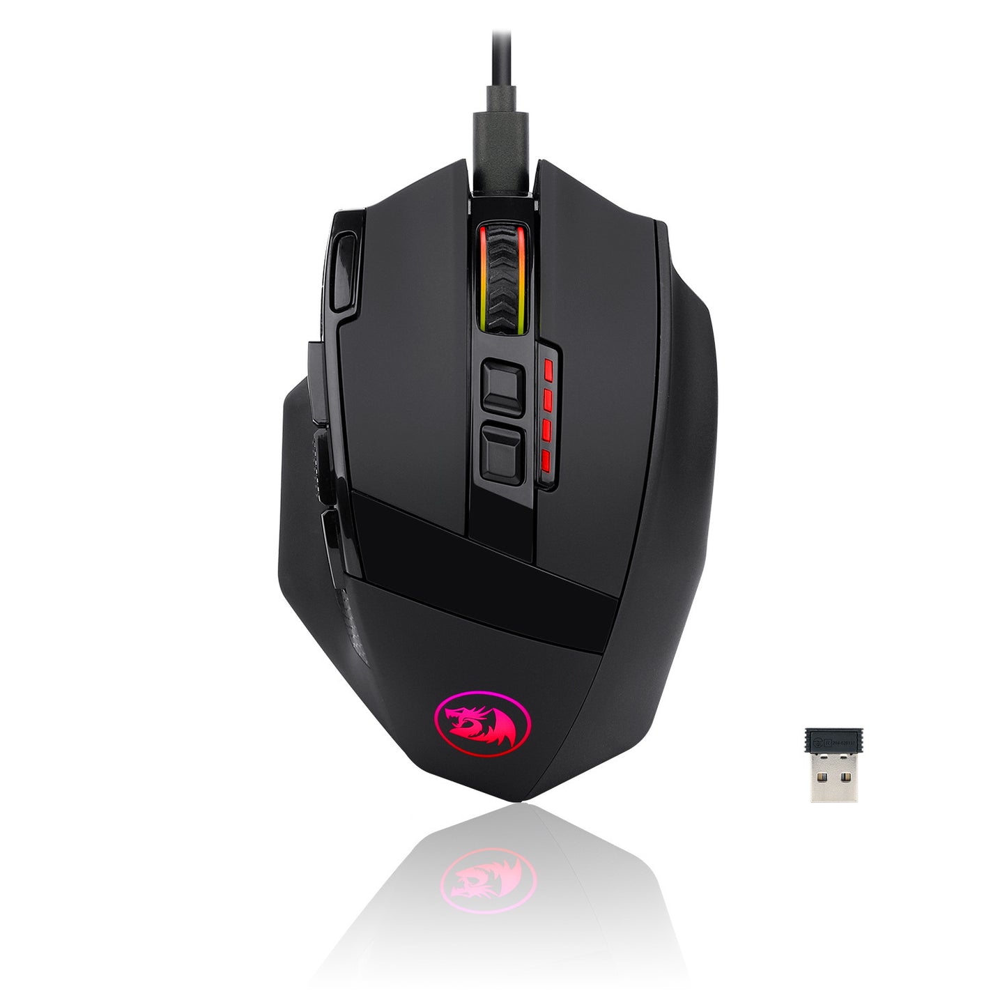 RED DRAGON M801P Gaming Mouse (Black)