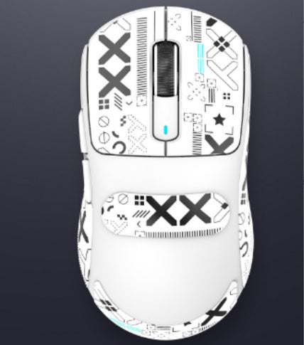 ATTACK SHARK Rechargeable Lightweight Mouse (White Antislip Tape)