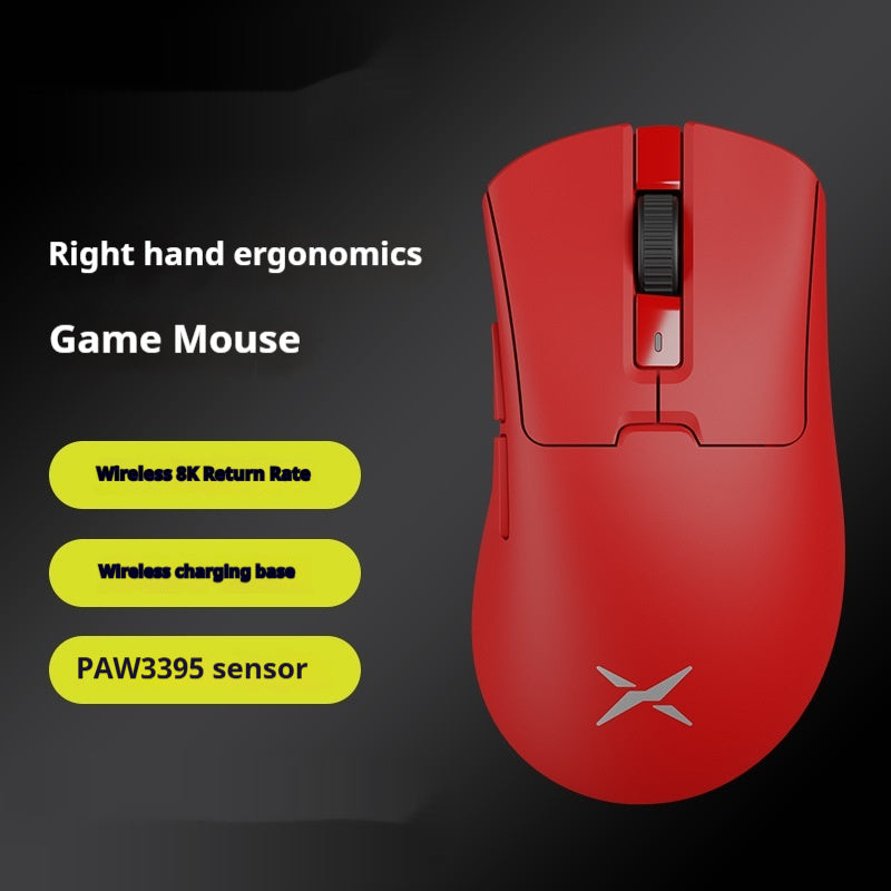 DELUX M900 Gaming Mouse (Red)