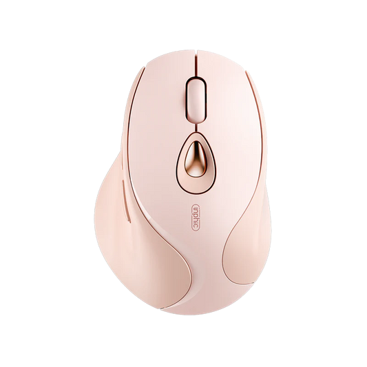 INPHIC DR801 Wireless and Bluetooth Mouse (Pink)