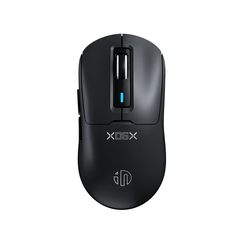 INPHIC IN6SE Wired and Wireless Gaming Mouse (Black)